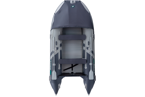 ЛОДКА GLADIATOR C370 AL ACTIVE ТЁМНО/СВЕТЛО СЕРАЯ