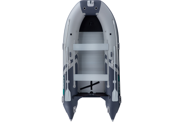 ЛОДКА GLADIATOR C370 AL ACTIVE ТЁМНО/СВЕТЛО СЕРАЯ