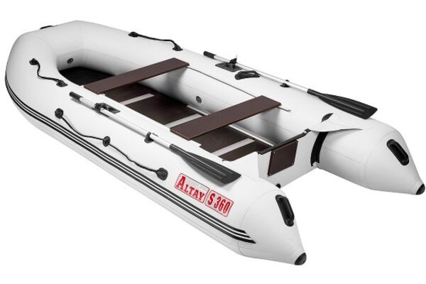 ЛОДКА TONAR ALTAY S360SS БЕЛО/СЕРАЯ