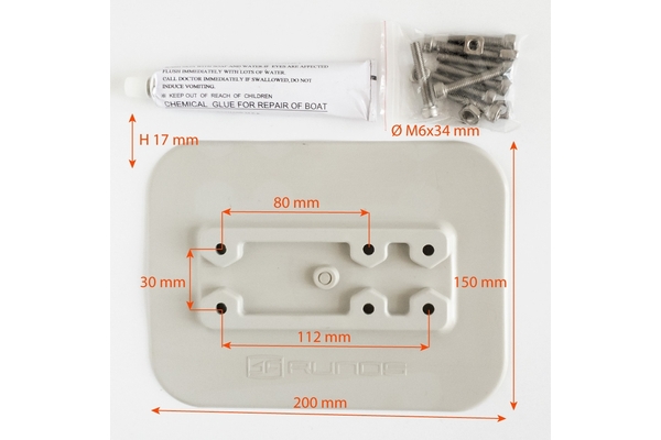 PLATFORM FOR PVC BOATS (GLUE INCLUDED) #8401