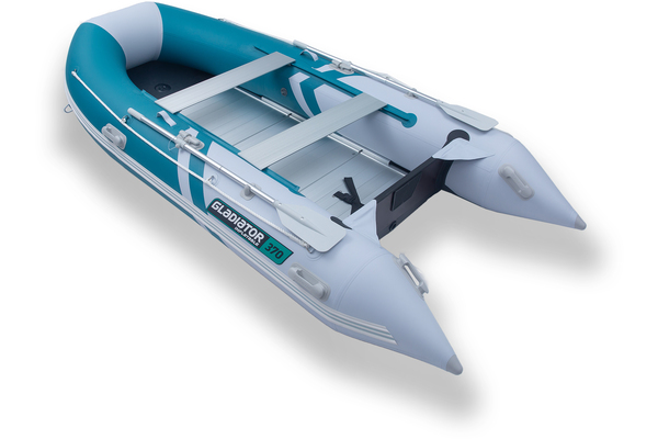 BOAT GLADIATOR B370AL CLASSIC WHITE/SEA GREEN
