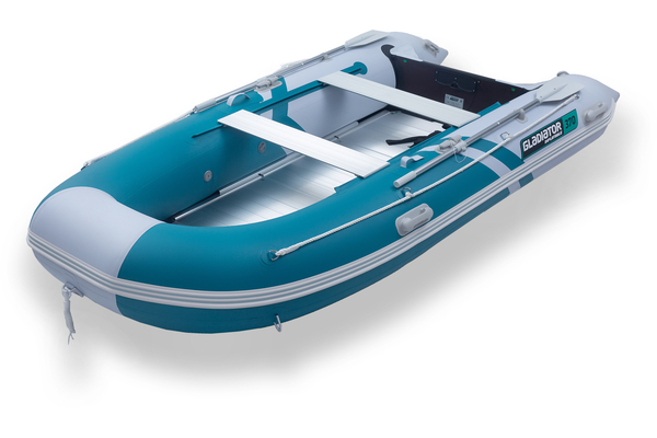 BOAT GLADIATOR B370AL CLASSIC WHITE/SEA GREEN