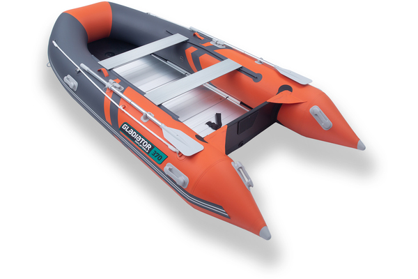BOAT GLADIATOR B370AL CLASSIC ORANGE/DARK GRAY
