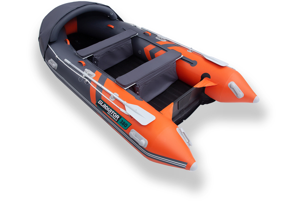LAIVA GLADIATOR E380 AIR ORANŽA/TUMŠI PELĒKA