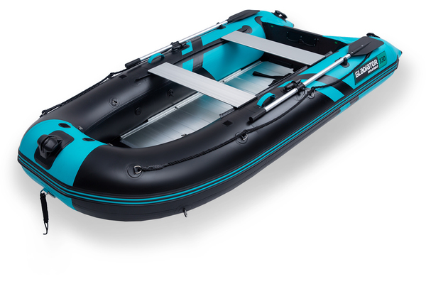 ЛОДКА GLADIATOR C330 AL ACTIVE ЧЕРНО/СИНЯЯ