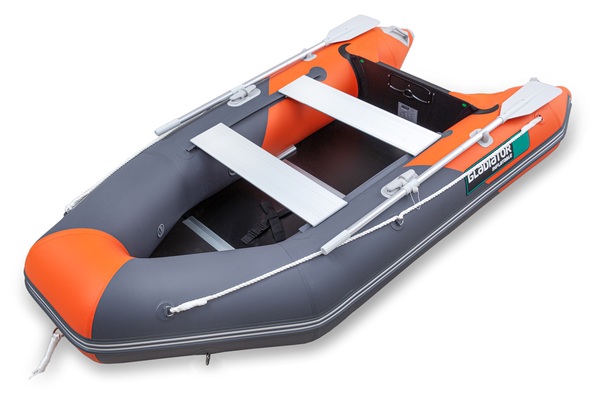 ЛОДКА GLADIATOR LIGHT AK280 ОРАНЖЕВО/СЕРАЯ