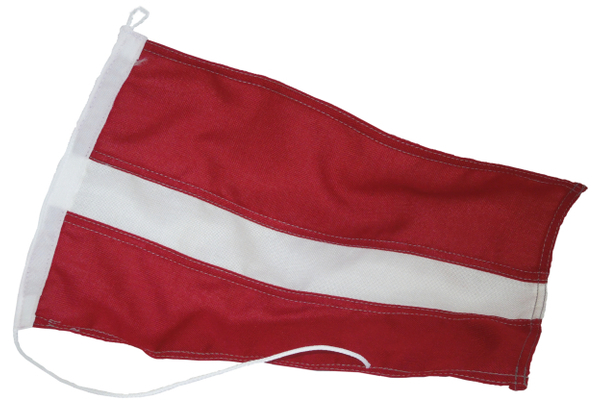 Флаг Латвии 20х30 см (соответствующий) #501222