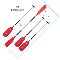 BRAVO DPR 107 KIT 150/220 CANOE/KAYAK D30x1 ALU #6210530