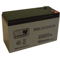 Akumulators MWS 7.2-12  12V 7.2AH