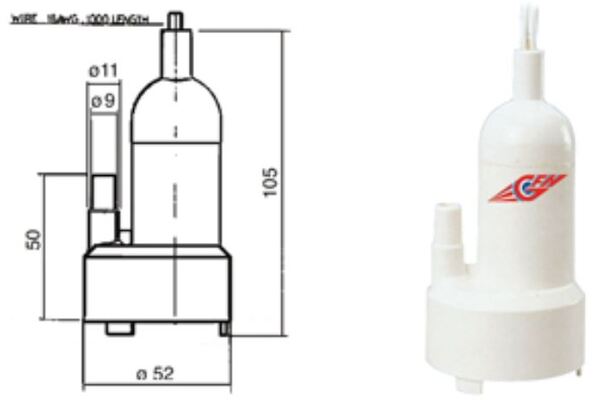 GFN ELECTRIC WATER PUMP #595960