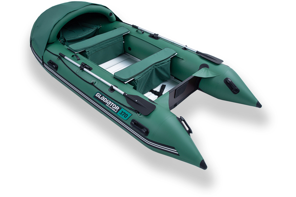 ЛОДКА GLADIATOR C370 AL ACTIVE ЗЕЛЁНАЯ