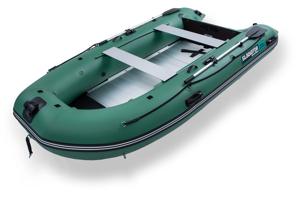 ЛОДКА GLADIATOR C370 AL ACTIVE ЗЕЛЁНАЯ